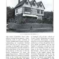          Architect and Builder Magazine, August 1903
   