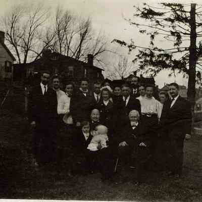 Marshall-Schmidt Album: Family Photograph including Margaret Marshall's Grandparents