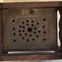          Back side of foot warmer
   