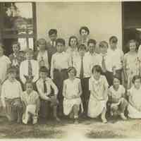 Lincoln School: Students at the Lincoln School, 1920s