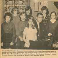 Christ Church: Choir Honor Degree Classes, 1967