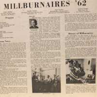          Millburnaires Record Album, 1962 picture number 2
   