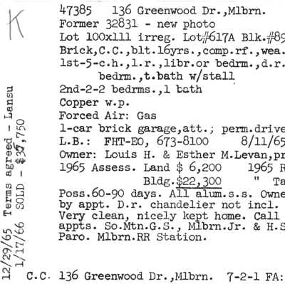 136 Greenwood Drive