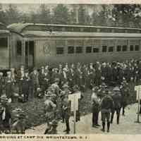 Flanagan: Recruits Arriving at Camp Dix, 1918