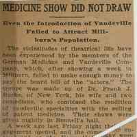          Flanagan: Miscellaneous articles about Fires, Entertainment, Events, c. 1902-1906 picture number 5
   