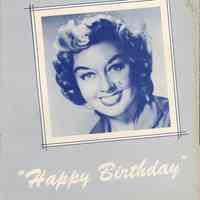 Paper Mill Playhouse Program: 1955 Happy Birthday Souvenir Program