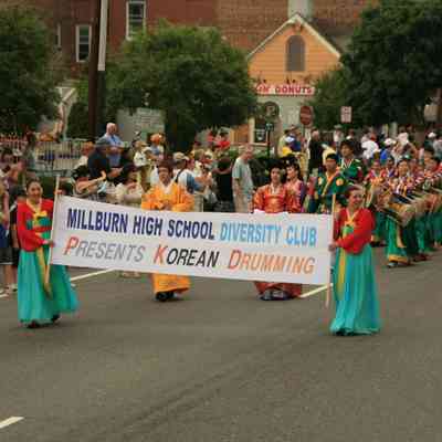 Sesquicentennial Parade: Millburn High School Korean Drumming, 2007