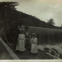 Marshall-Schmidt Album: Marshall Girls by Waterfall