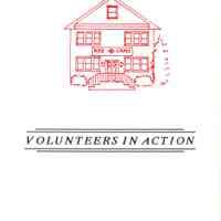 Red Cross: Pamphlet calling for volunteers for the American Red Cross Millburn-Short Hills Chapter