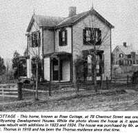 Rose Cottage, 78 Chestnut Street, 1889