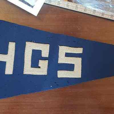Short Hills Grammar School Banner, 1913