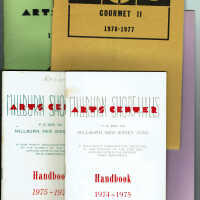 Millburn Art Center Handbooks, 1970s and 90s