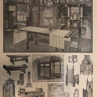 A Bradley House in 8 Drawings-The Dining Room