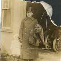 Mangold: William Peter Mangold in Livery Uniform with Audrey