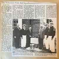 Girl Scout Scrapbook: "The Volunteer First Aid Squad"