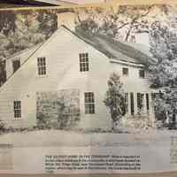 Girl Scout Scrapbook: Oldest House in Millburn, 1709