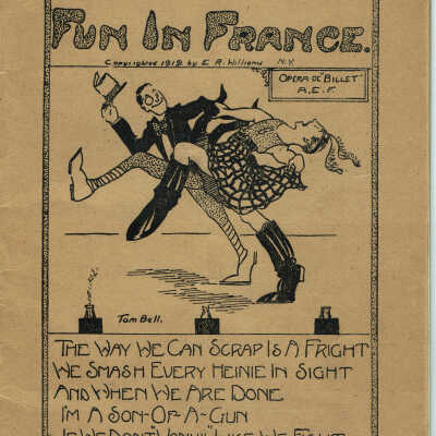 A.E.F. Fun in France Satirical Booklet, 1919