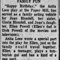          Item, October 27, 1955.
   