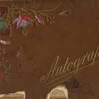 Woolsey: Martha L. Woolsey autograph book, 1898