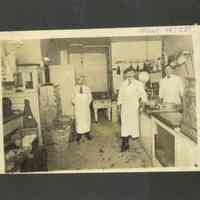 Lonergan: John Lonergan, Jr. Butcher Shop Interior, 1925