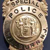 Police: Special Police Badge, Millburn