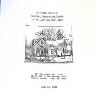 White Oak Ridge Chapel: Historical Sketch of Covenant Presbyterian Church