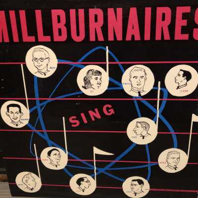 Millburnaires Record Album "Sing," 1959