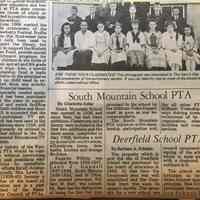 Girl Scout Scrapbook: Article on Elementary School PTA