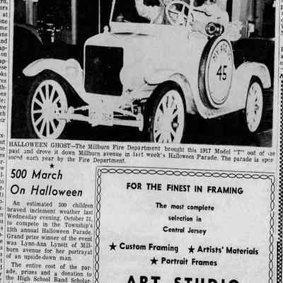 Item of Millburn & Short Hills, November 8, 1962