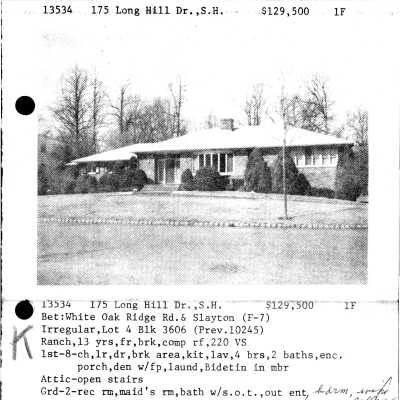 175 LONG HILL DRIVE