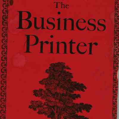 Bradley: The Business Printer, 1930