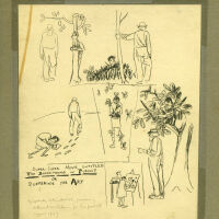 Hartshorn: Stewart Hartshorn and Artist Sketch, 1927