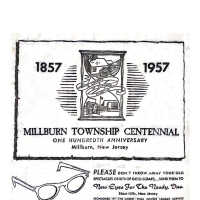 Millburn Township Centennial and New Eyes For the Needy Lens Cloth