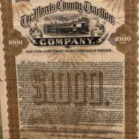          Morris Country Traction Company Gold Bonds and Documentation, 1920 picture number 1
   