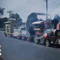 Centennial Parade: Bambergers and Morris & Essex R.R. Float, 1957