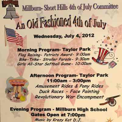 July 4: Old Fashioned 4th of July Poster, 2012