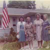          Summer 1964. Andree Campion, Marge Ellwanger, Edith Kull.
   