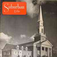 Suburban Life Magazine: Community Congregational Church, Marsh & Sons, December 1957