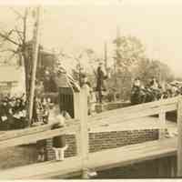 Millburn High School: Groundbreaking Ceremony of High School on Old Short Hills Road, c. 1921