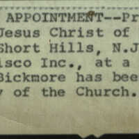          Bickmore: Lee Smith Bickmore and Harold B. Lee, 1972 picture number 2
   