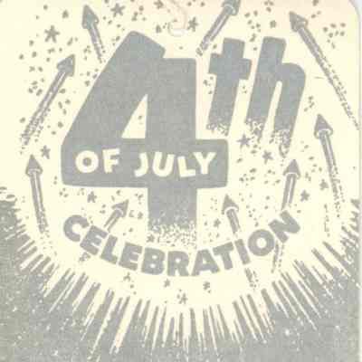 July 4: Celebration Ticket, 1970