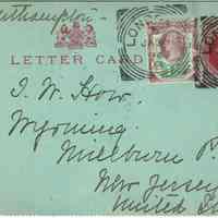          How: Letters and envelopes to Misses How, Wyoming, 1894-1910 picture number 1
   