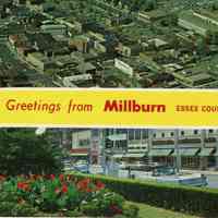          Greetings from Millburn, Essex County, N.J., c. 1950s picture number 1
   