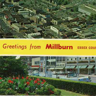 Greetings from Millburn, Essex County, N.J., c. 1950s