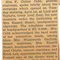          Item, April 3, 1952 (bottom)
   