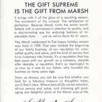          Marsh: S. Marsh & Son's Holiday Gift Book 1969 picture number 2
   