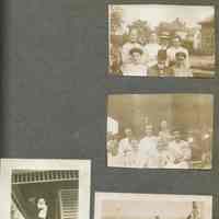          Marshall-Schmidt Album: Family with Neighborhood Houses Behind picture number 2
   