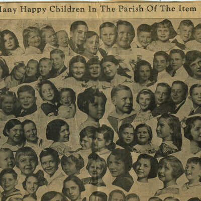 Millburn Children: Many Happy Children in the Parish of the Item, 1935