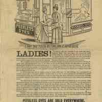          Campbell: Campbell's Pharmacy, Peerless Dyes Advertisement, c. 1890s picture number 1
   