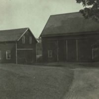 Marshall-Schmidt Album: Barns Behind House on Taylor Street